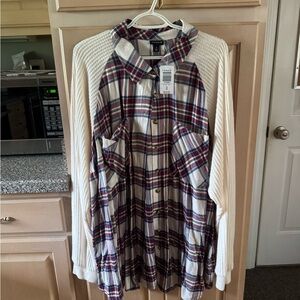 Torrid Plaid Shirt